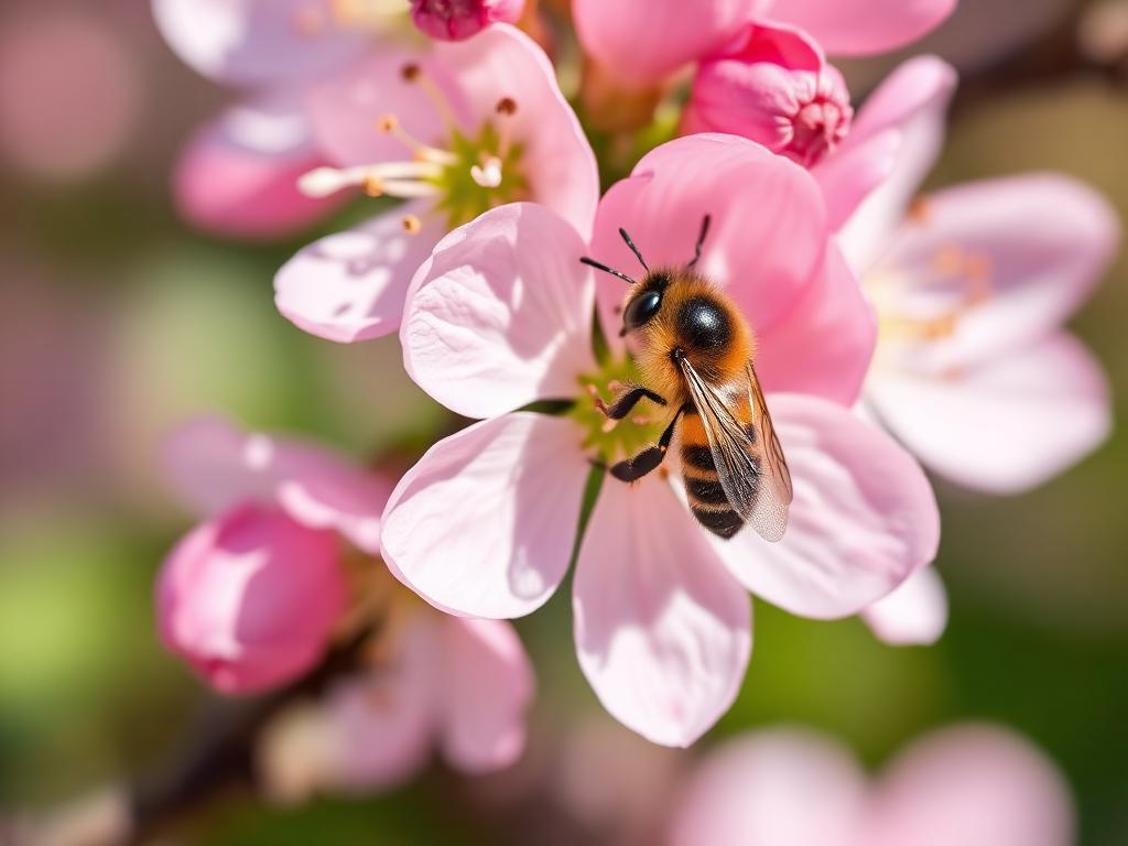 Wiosenne kwiaty wokół pasieki